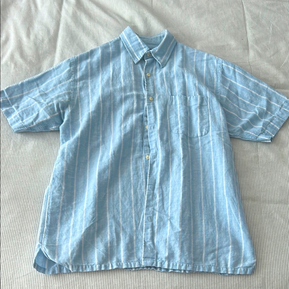 Club Room Short Sleeve Button Down Men’s Size M